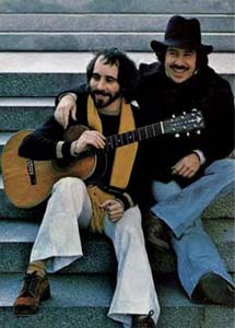 Eddie Simon and brother Paul Simon