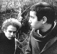young Paul Simon and Artie Garfunkel