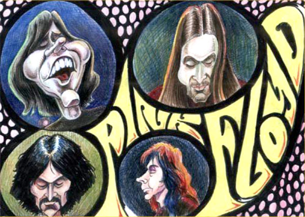 pink floyd caricature