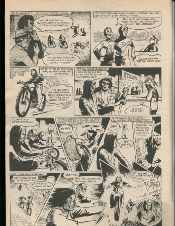 Pink Floyd tour comic book