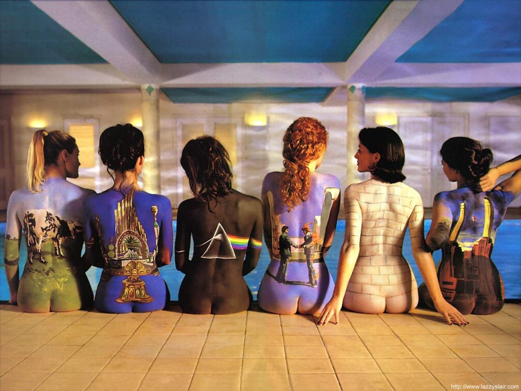 Pink Floyd wallpaper image with hot nekkid chicks