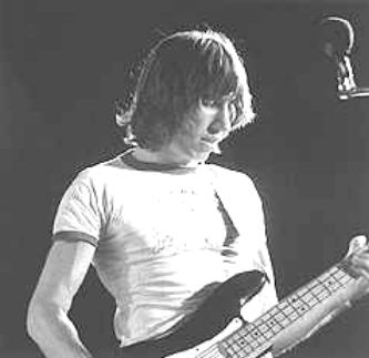 young Roger Waters on stage