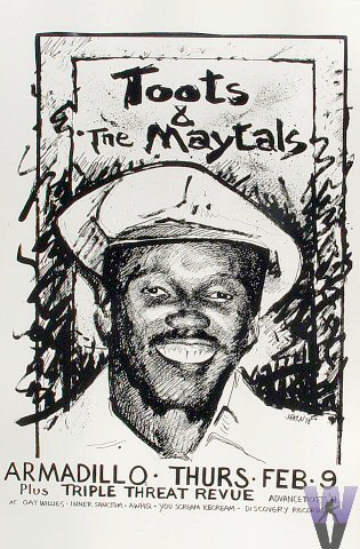 Maytals concert poster