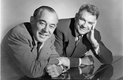 Oscar Hammerstein and Richard Rodgers portrait picture