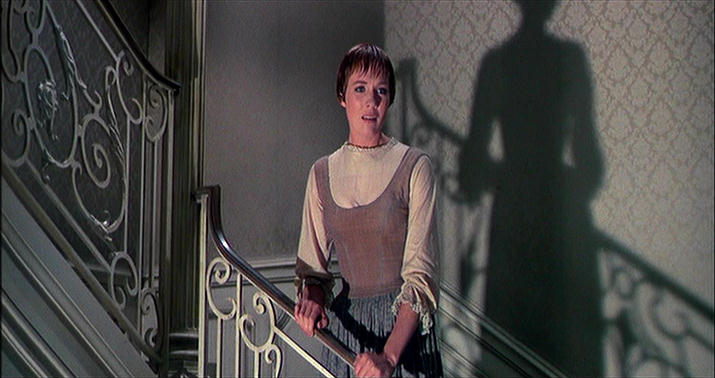 1965 picture of Julie Andrews in Rodgers and Hammerstein's The Sound of Music