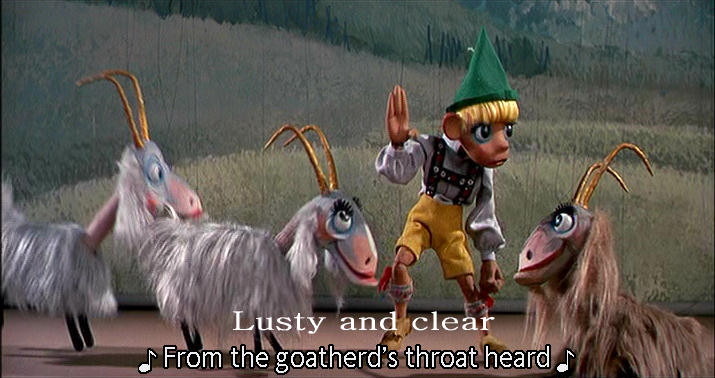 lusty and clear from the goatherd's throat