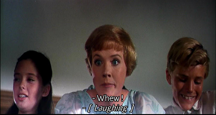 Julie Andrews in The Sound of Music