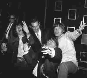 Rolling Stones 1964 picture, NYC Playboy club