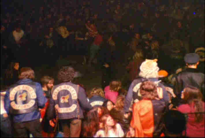 Hell's Angels Rolling Stones 1969 Altamont photo