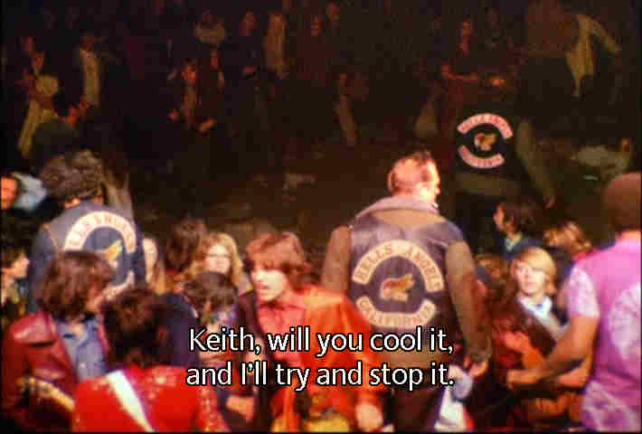 Hell's Angels Rolling Stones 1969 Altamont photo