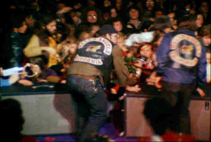 December 6, 1969 Hell's Angels Altamont photo