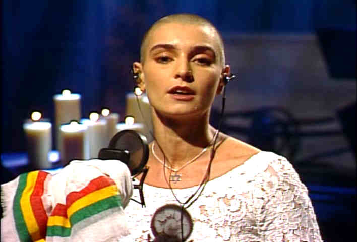 1992 Sinead O'Connor SNL picture