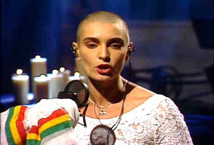 1992 Sinead O'Connor SNL picture