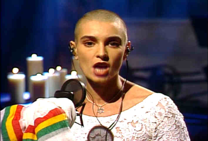 1992 Sinead O'Connor SNL picture