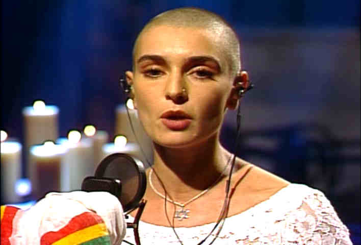 1992 Sinead O'Connor SNL picture