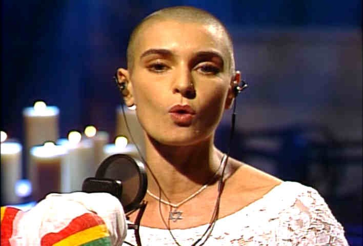 1992 Sinead O'Connor SNL picture