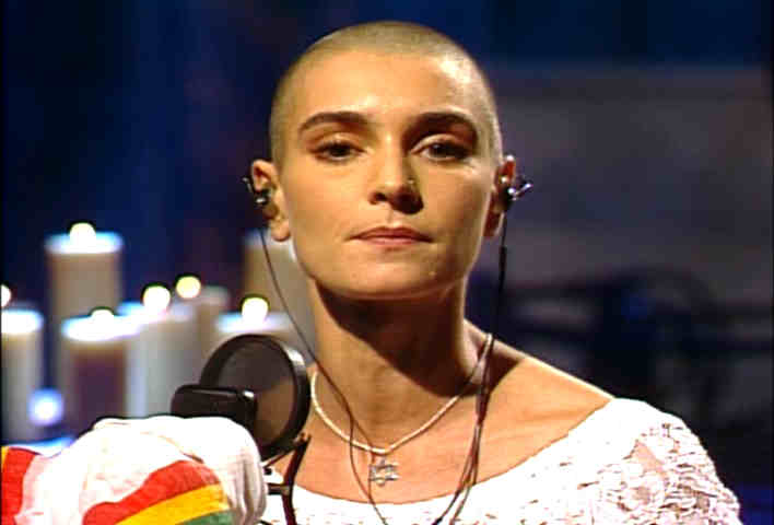 the calm before the storm - 1992 SNL Sinead O'Connor image