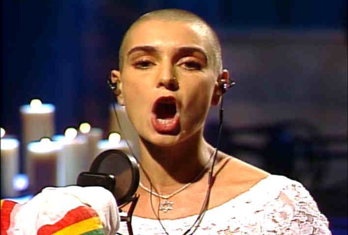 Sinead O'Connor on Saturday Night Live