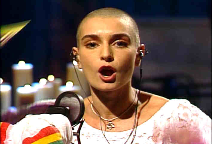 Sinead O'Connor says, "Fight the REAL enemy!"