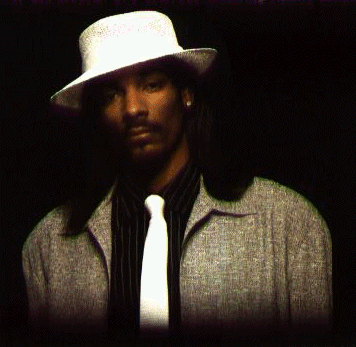 Snoop Dogg wearing white hat