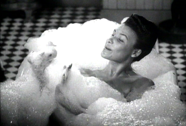 Lena Horne and her rubber ducky