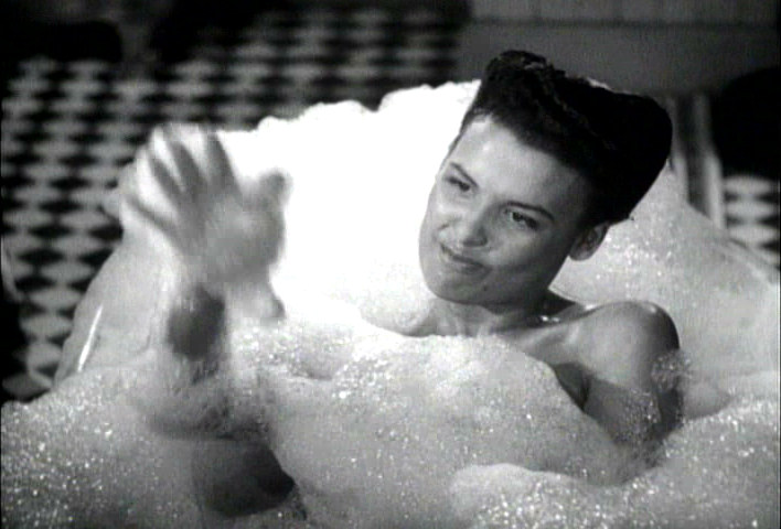 Lena Horne dumping her rubber ducky like some man she's through with