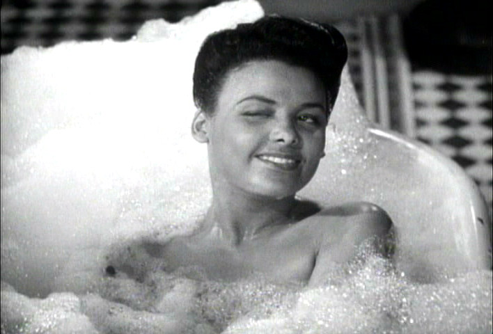 Lena Horne winking her eye