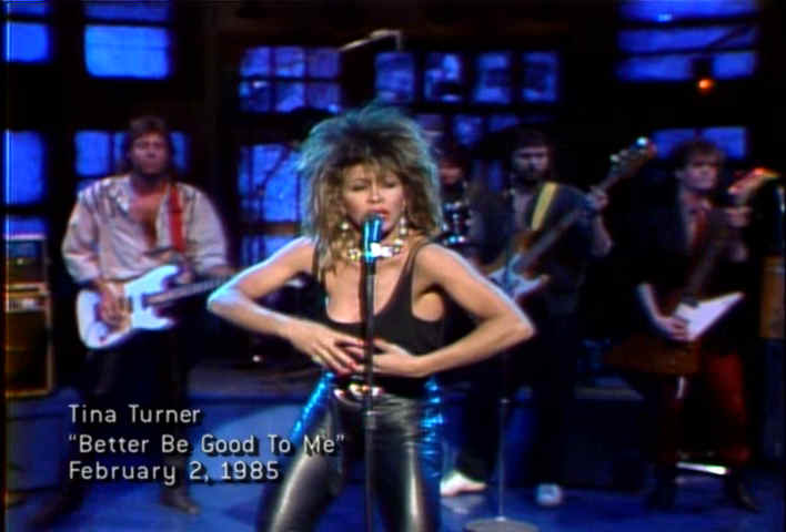 Tina Turner on Saturday Night Live, 1985