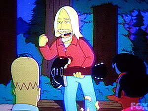 Tom Petty and Homer Simpson picture