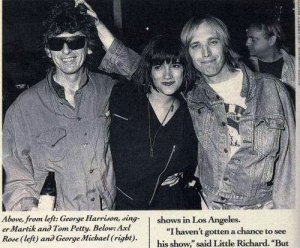 George Harrison, Martika, Tom Petty