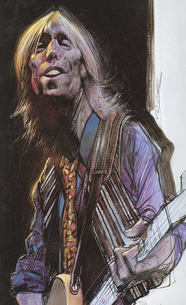 painting of Tom Petty