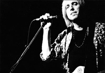 Tom Petty on the mic