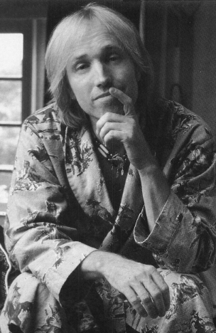 Tom Petty in his bath robe