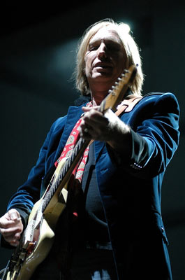 Tom Petty concert picture, 2005