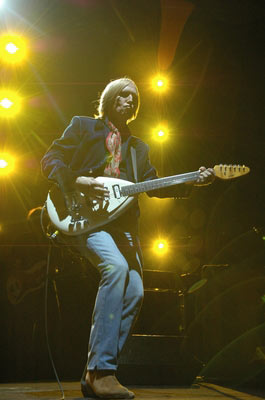Tom Petty concert picture, 2005