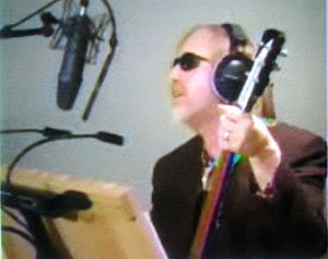 Tom Petty in the studio