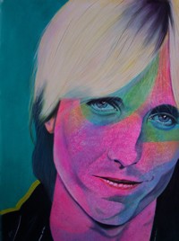 Tom Petty painting