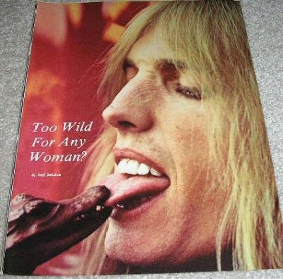 Tom Petty's wild tongue