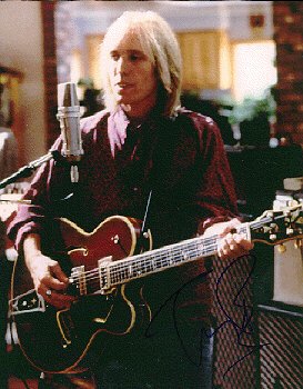 Tom Petty in the studio