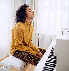 Terence Trent D'Arby at the piano