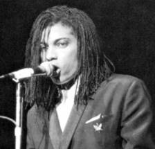 Terence Trent D'Arby on the mic