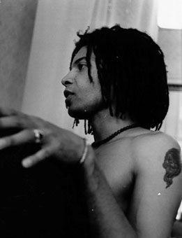 Terence Trent D'Arby has plumb gone and lost his shirt!