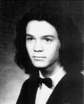 young Eddie Van Halen
