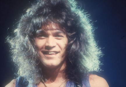 radiant Eddie Van Halen