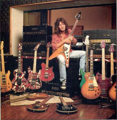 Eddie Van Halen's guitars