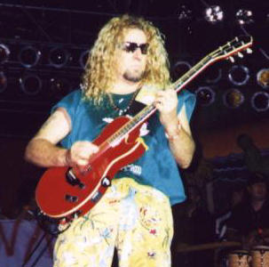 Sammy Hagar, guitar player