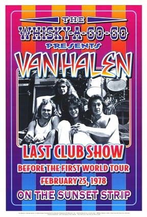 Van Halen on the Sunset Strip