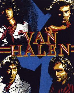Van Halen tapestry