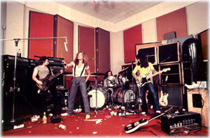 Van Halen in the studio