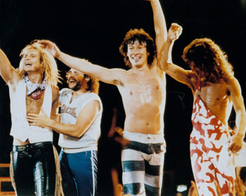 David Lee Roth, Michael Anthony, Alex Van Halen, Eddie Van Halen